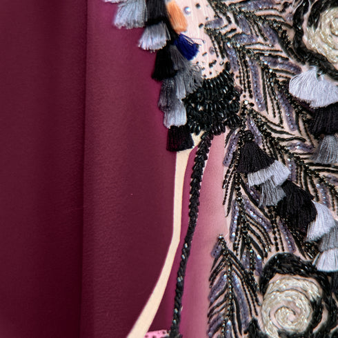 Long Peacock Kimono